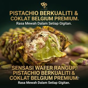 Belgium Chocolate Chocosticks Pistachio